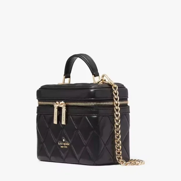 Kate Spade Carey Trunk Crossbody, Black